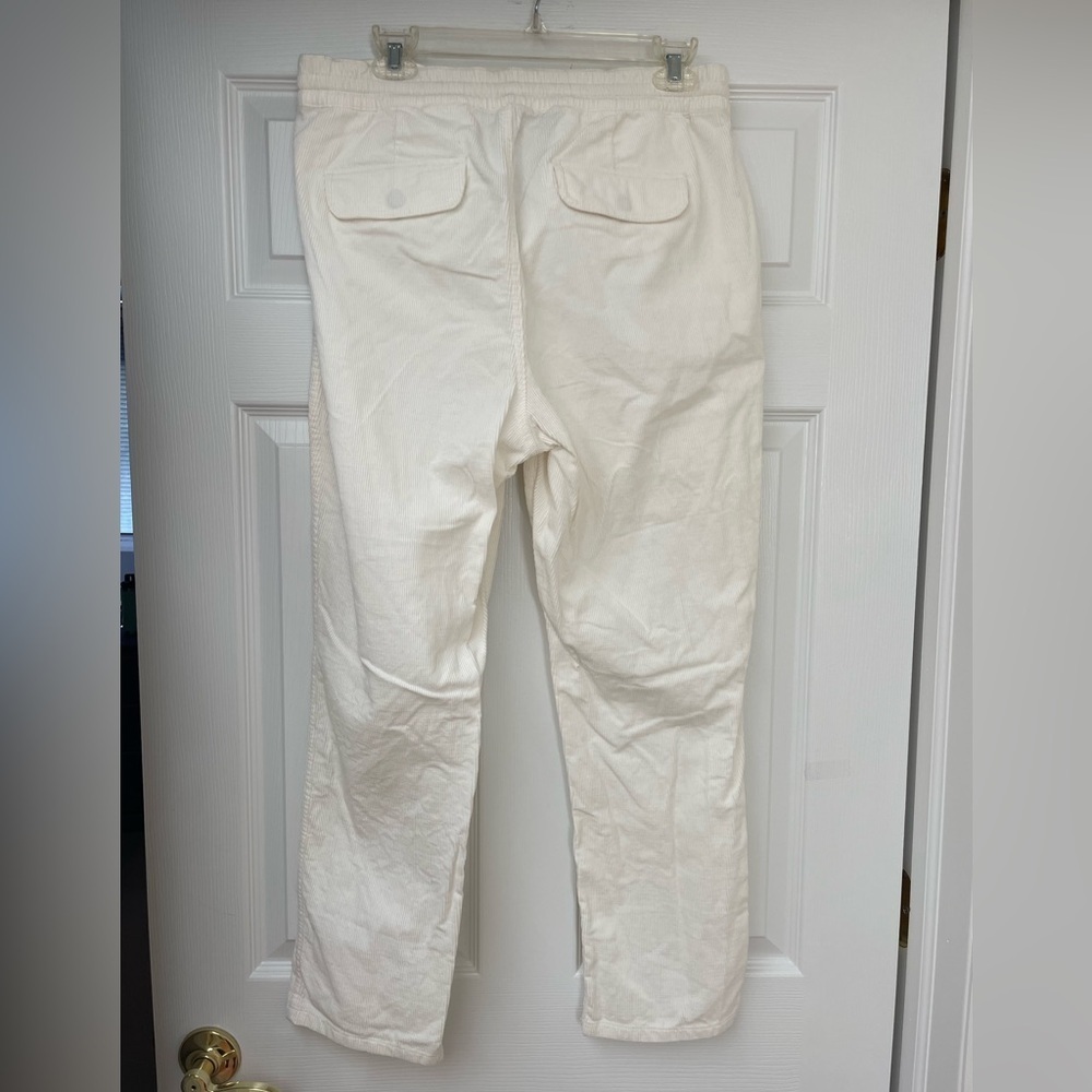 J Crew white corduroy pants women’s size M - Picture 5 of 6